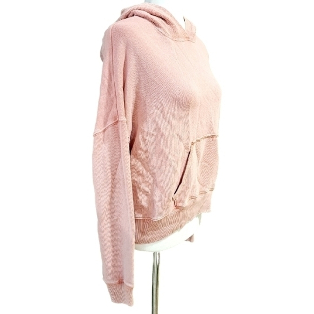 AMERICAN EAGLE PINK OVERSIZED HOODIE SWEATSHIRT SZ M - Picture 4 of 7